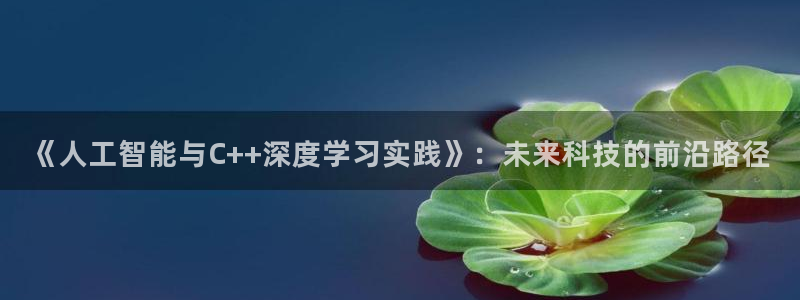 《人工智能与C++深度学习实践》：未来科技的前沿路径